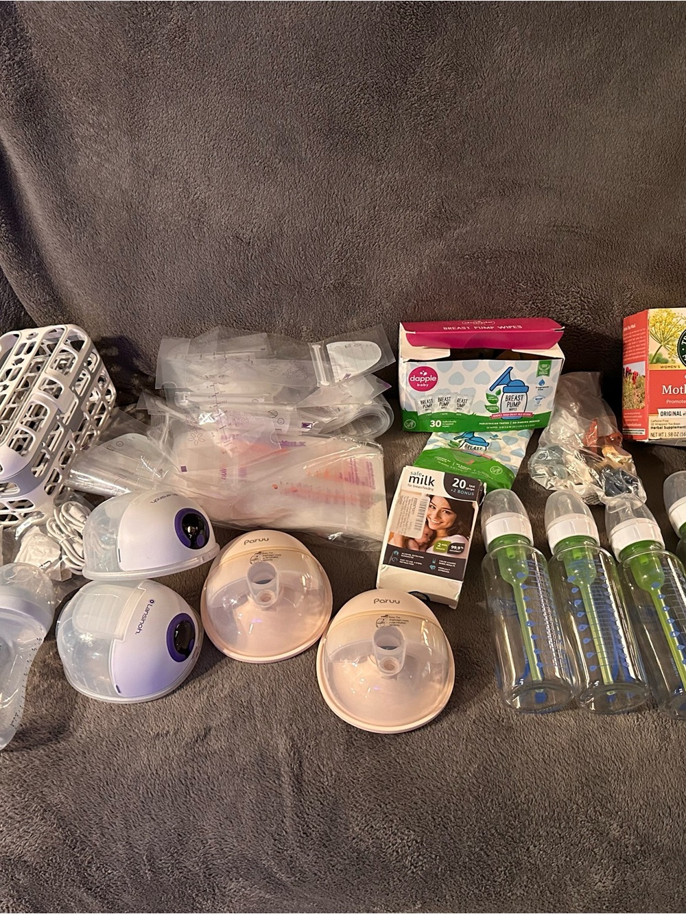 Baby lot- pumps, bottles essentials